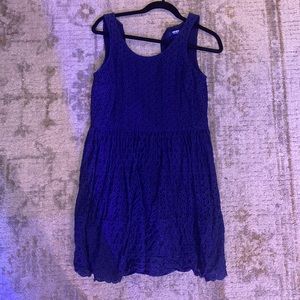 Old Navy navy sun dress
